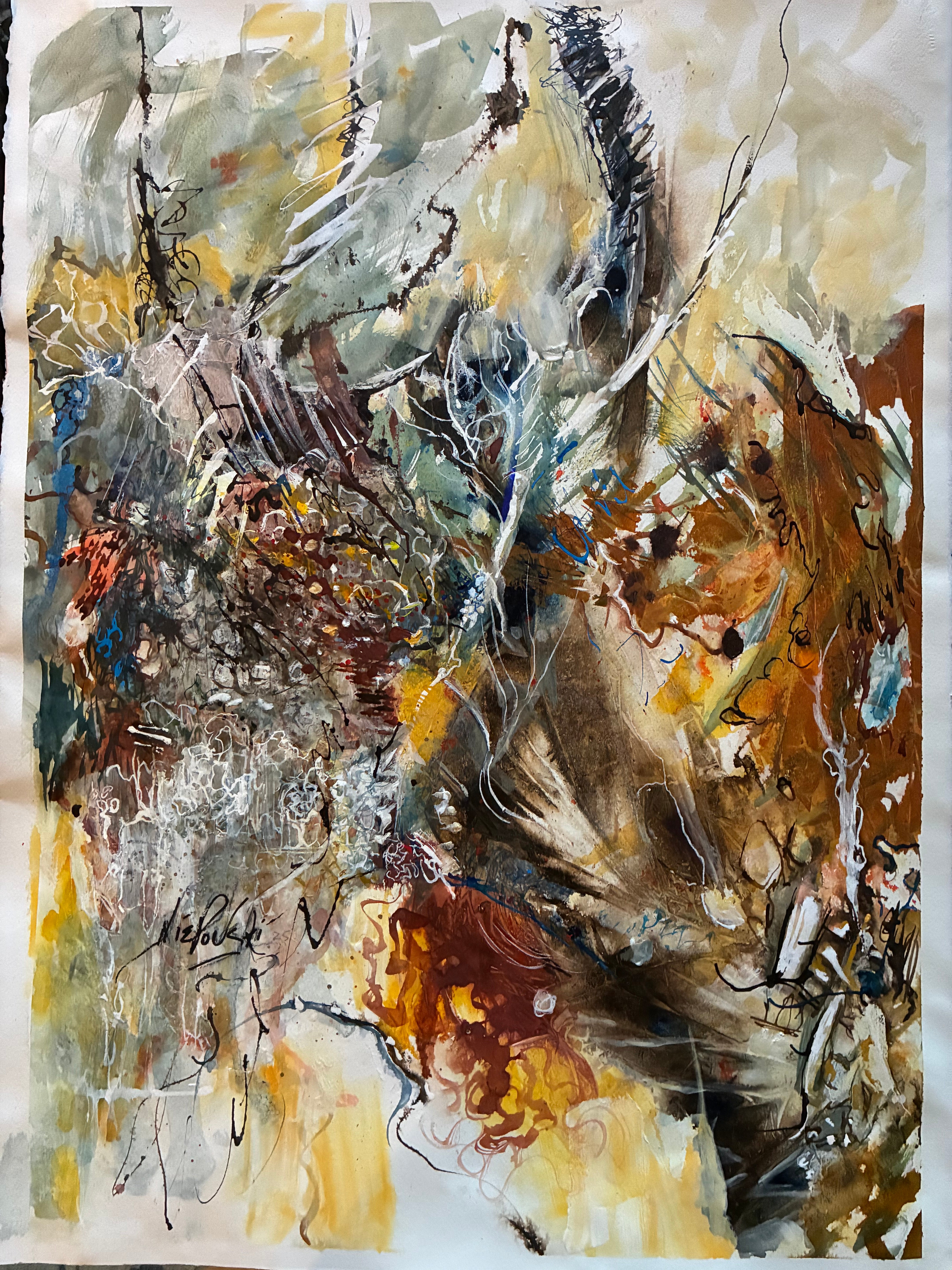 Wildfire - Original Painting by Chaz Nieponski | Nieponski Gallery