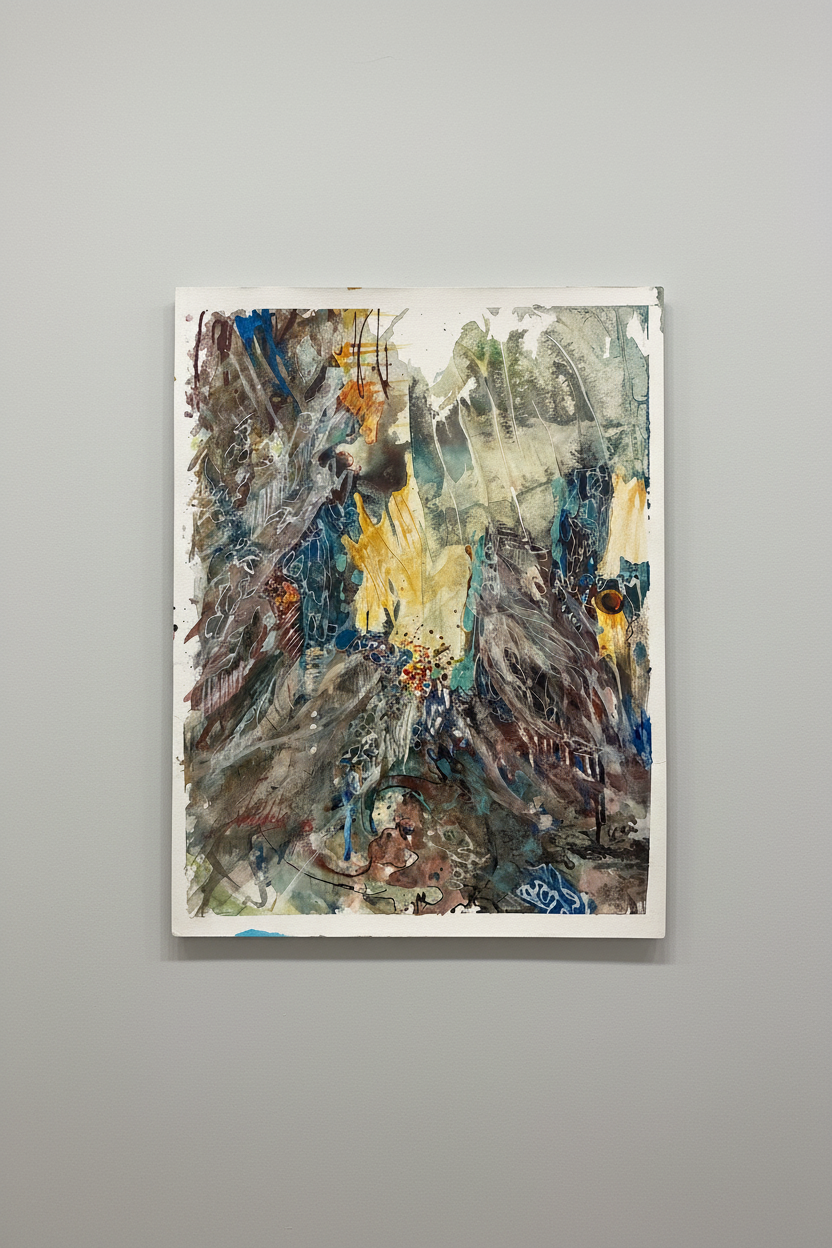 Abstract Mixed Media – Gallery Wall Mockup