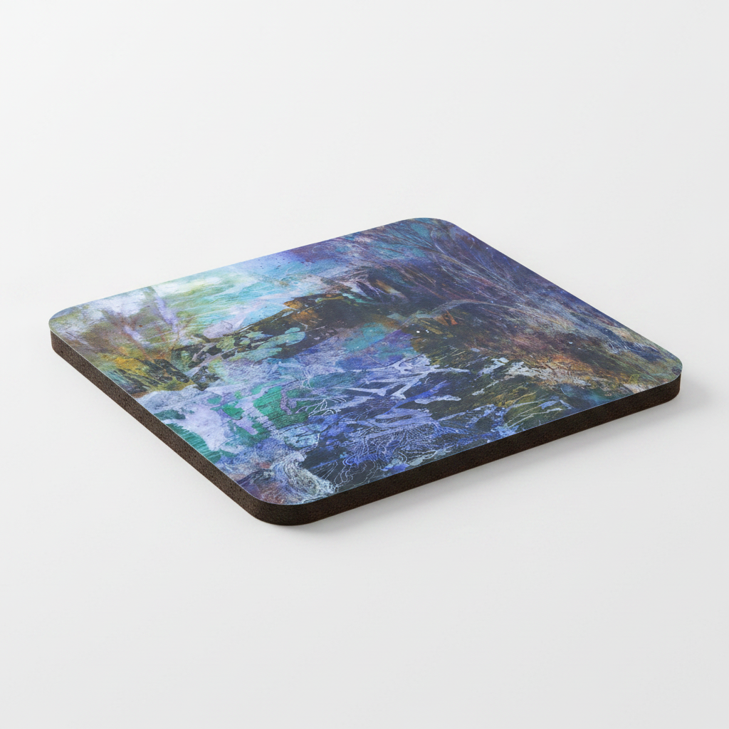Deserted Coaster Mockup