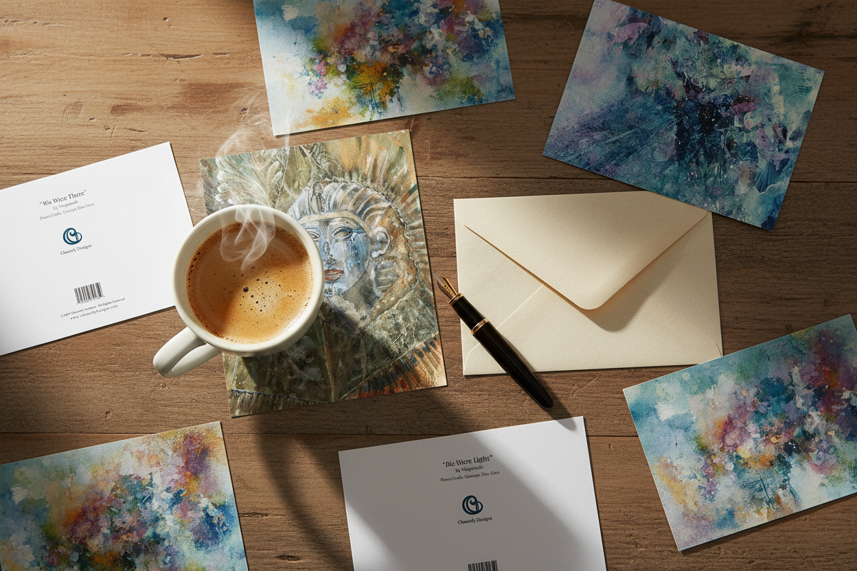 Morning Desk Flat Lay