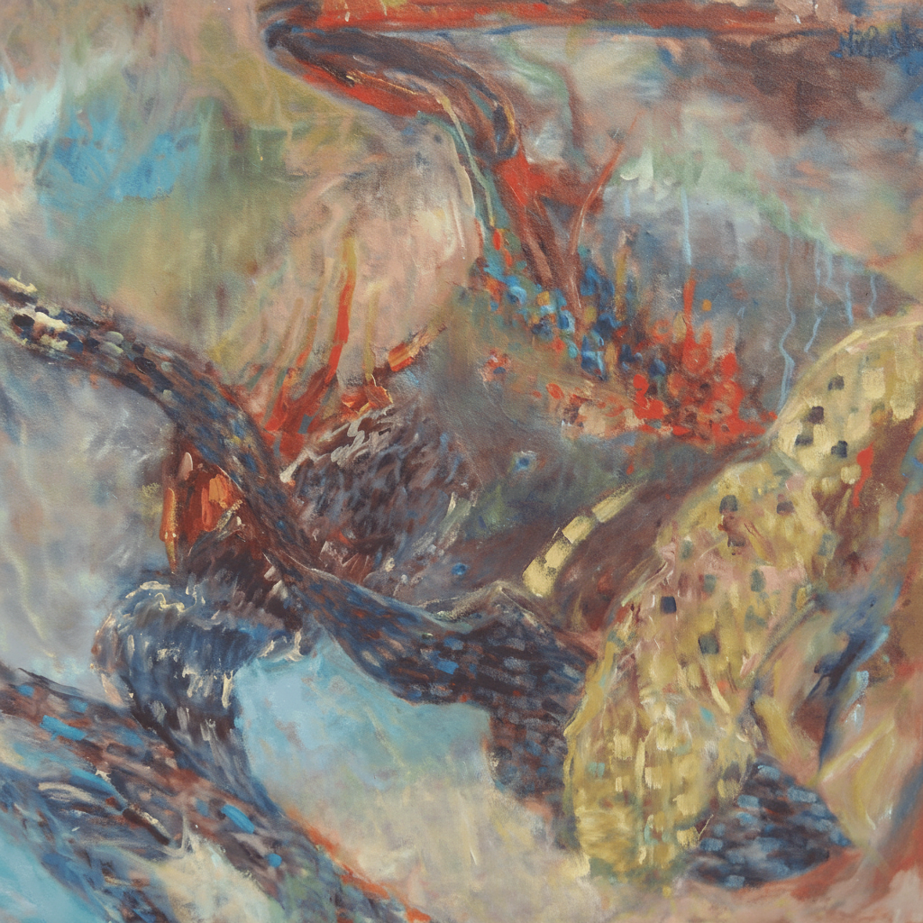 Necktie Nebula - Cropped Detail