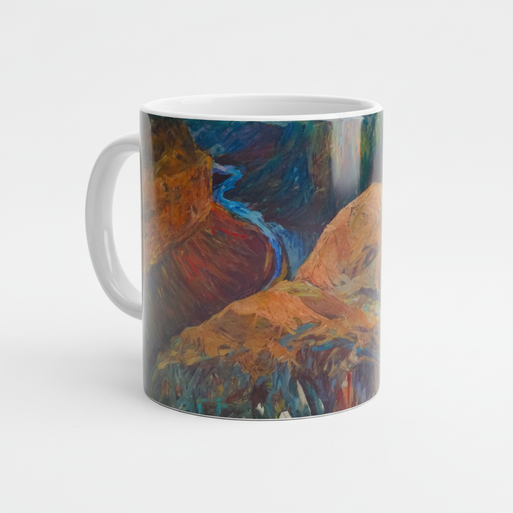 Origin of Meditation Cup Back