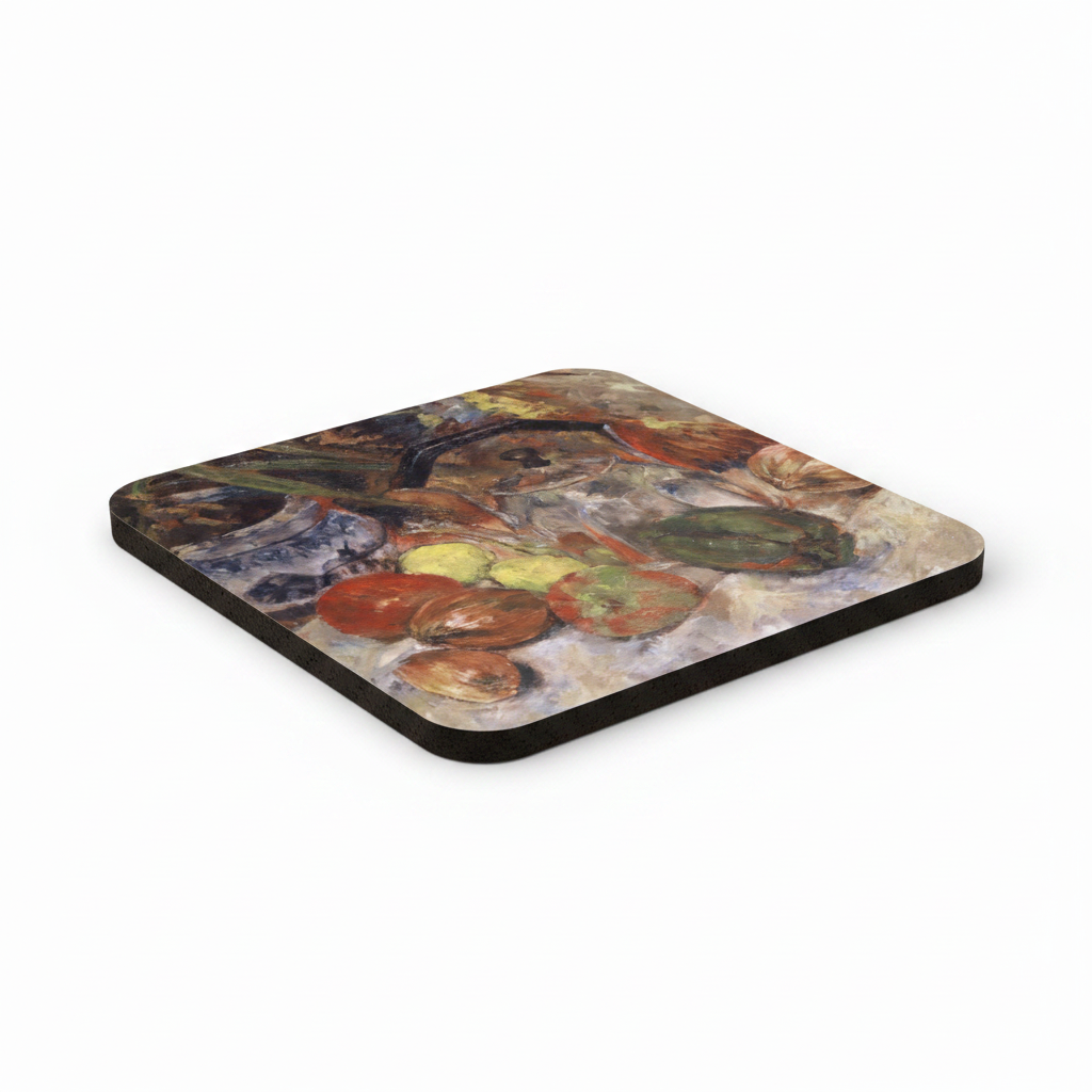 Reflecting Abundance Coaster Mockup