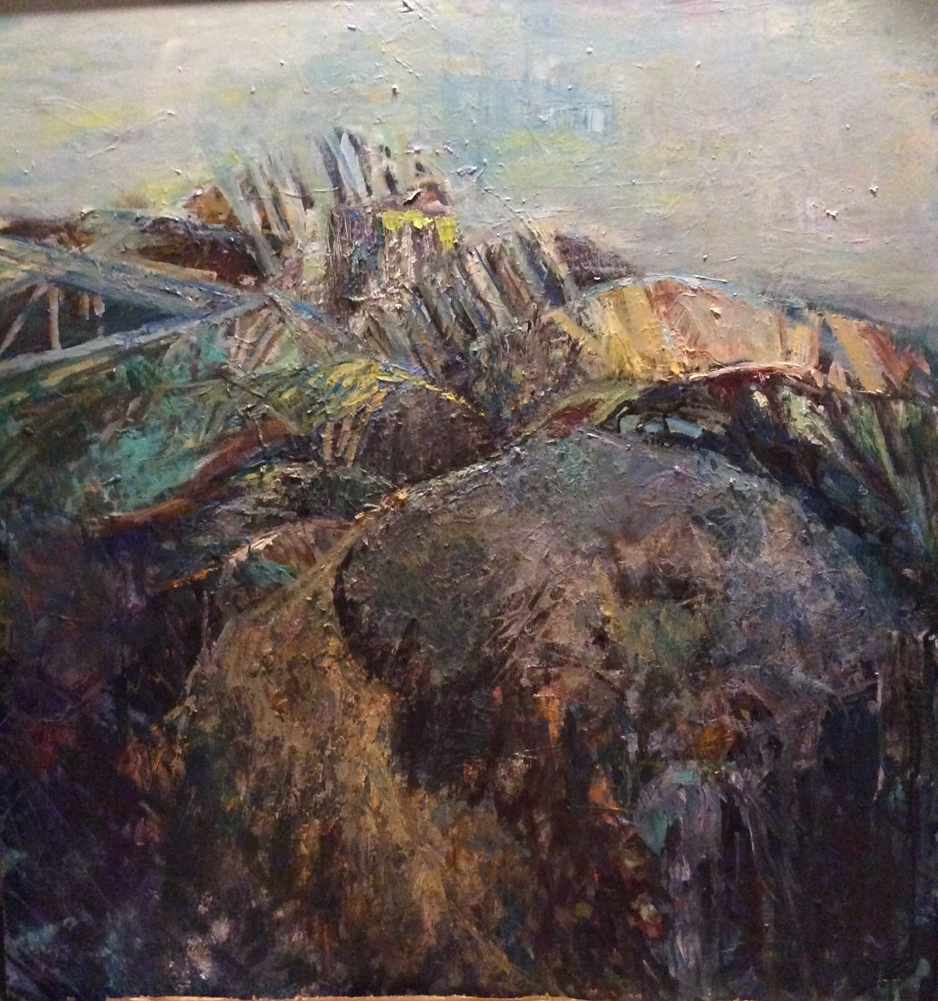 Rising above the shadows - Original Painting by Chaz Nieponski | Nieponski Gallery