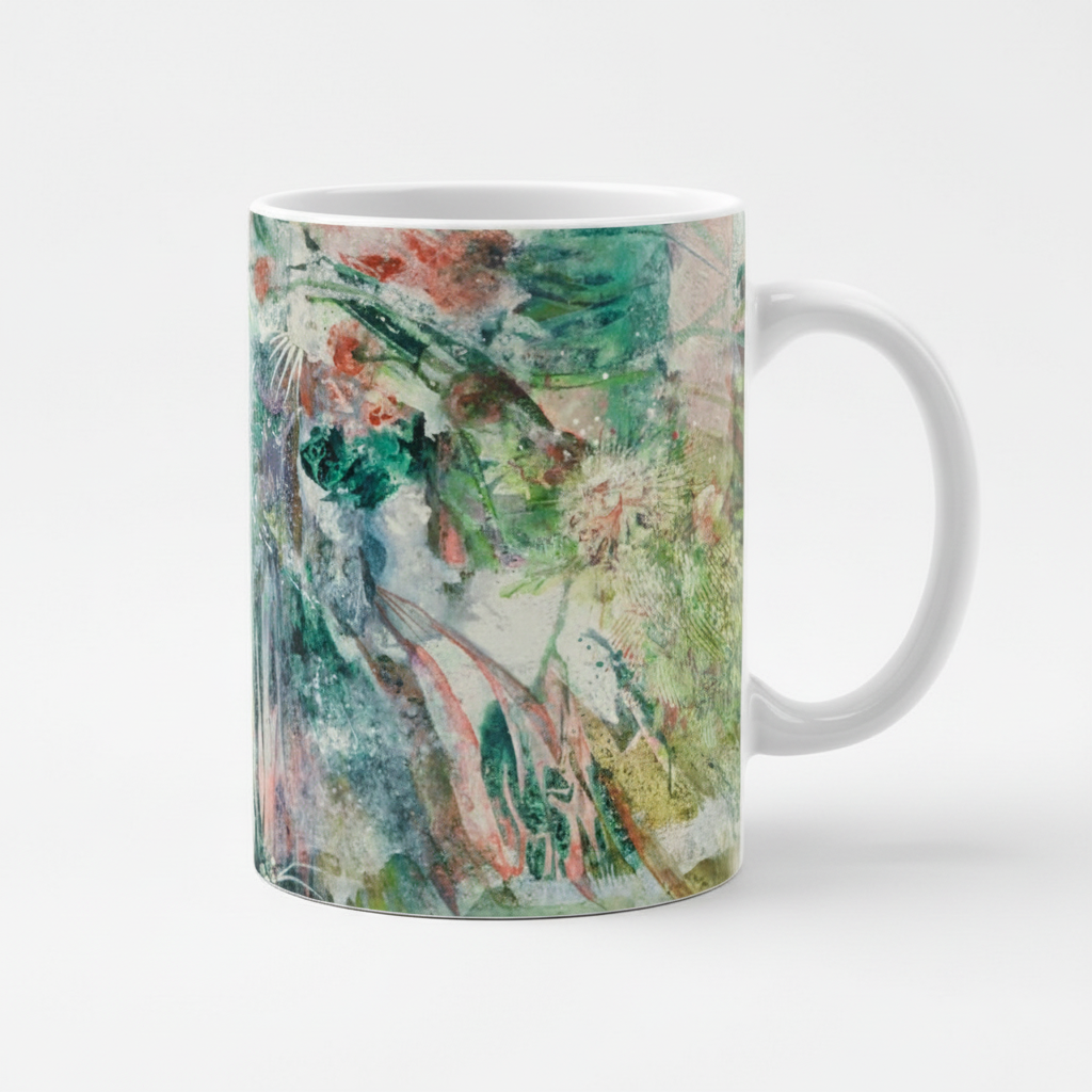 Wind Swept Garden Wall Cup Front