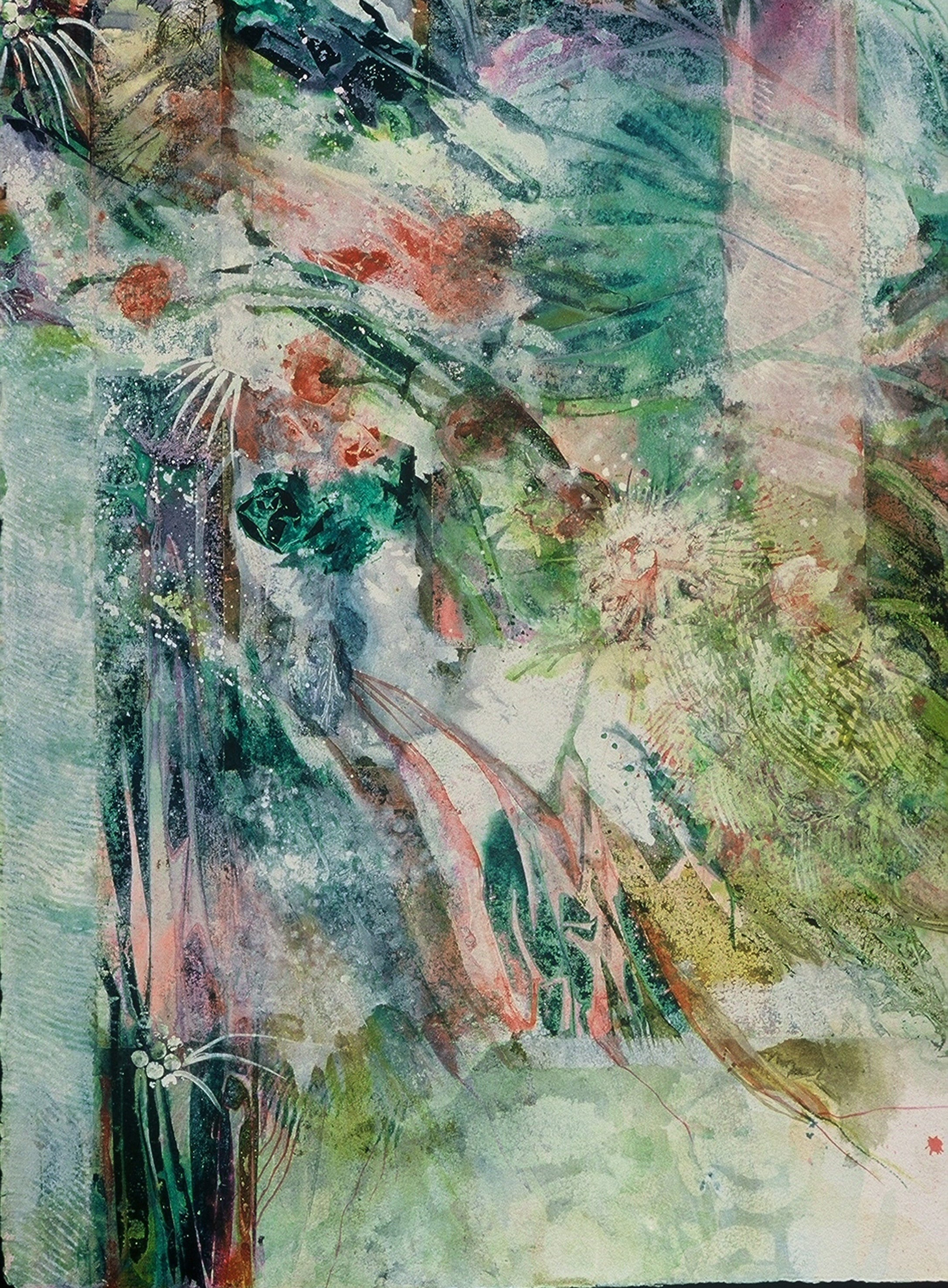 Windswept Garden Wall (Limited Edition) - Limited Edition by Chaz Nieponski | Nieponski Gallery