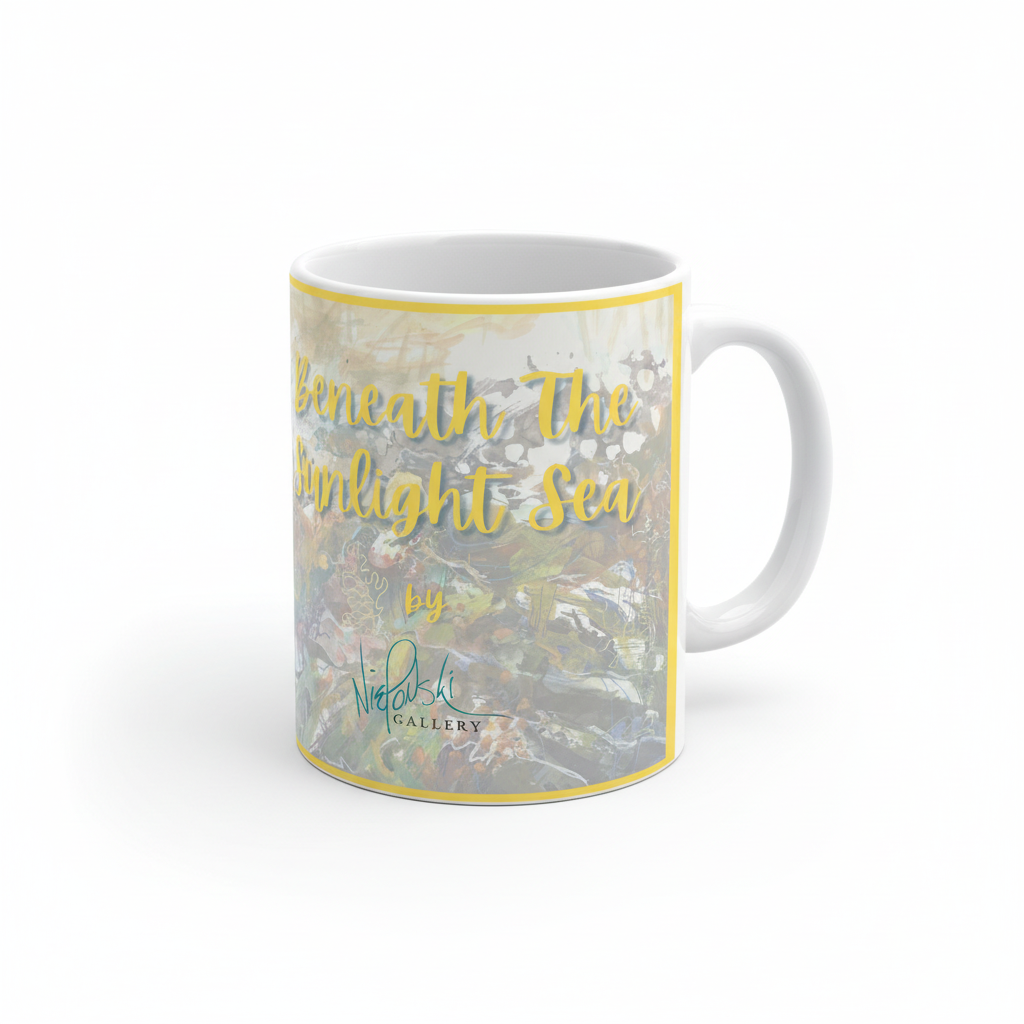 Beneath The Sunlight Sea Cup Back