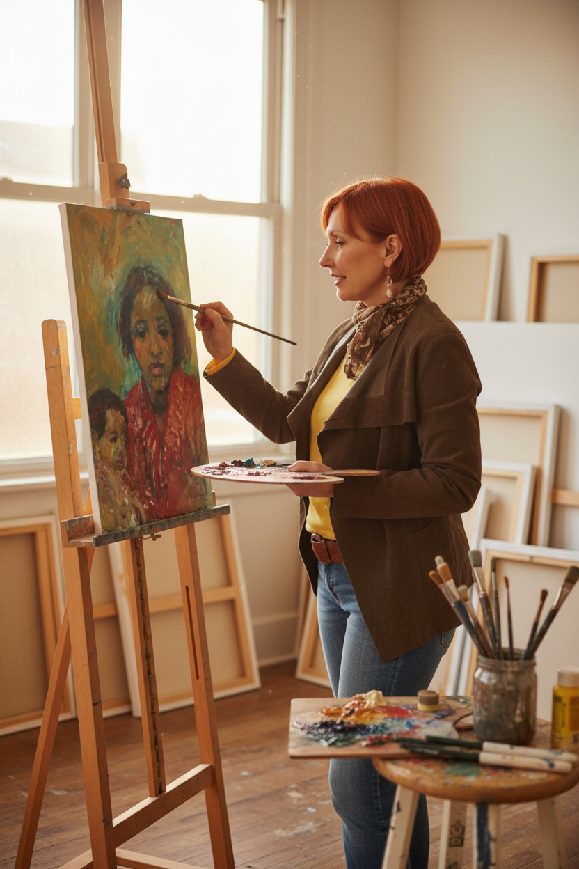 Chaz Painting Soul Connection