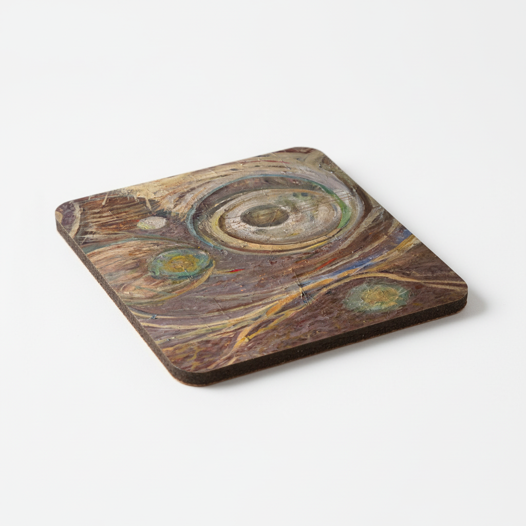 Gallery Coaster Mockup - Where it all began