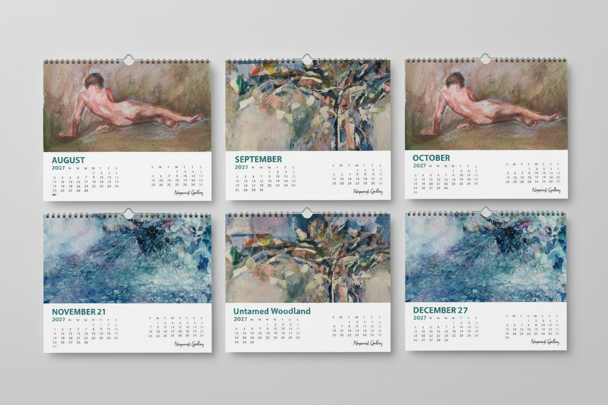 Nieponski Gallery Calendar Aug–Dec