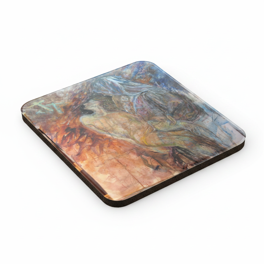 Pietà Coaster Mockup