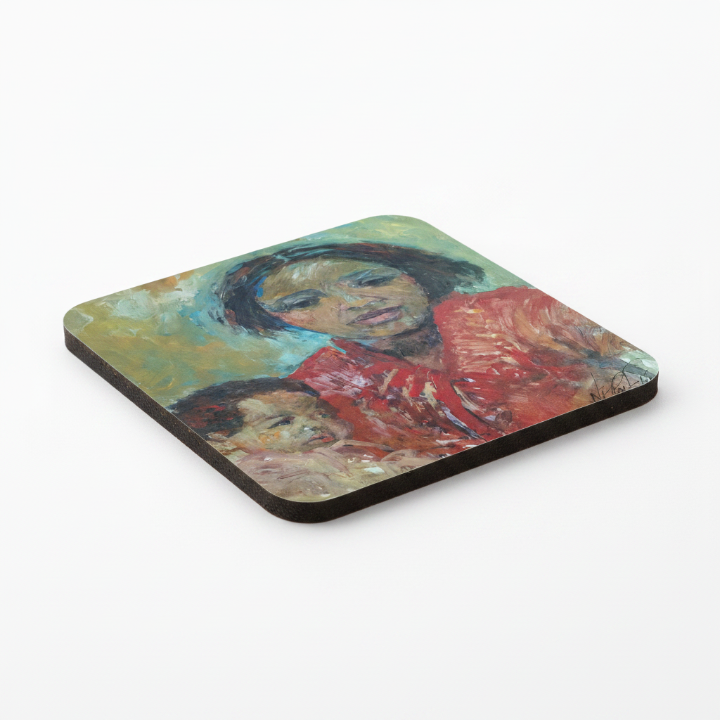 Soul Connection Coaster Mockup