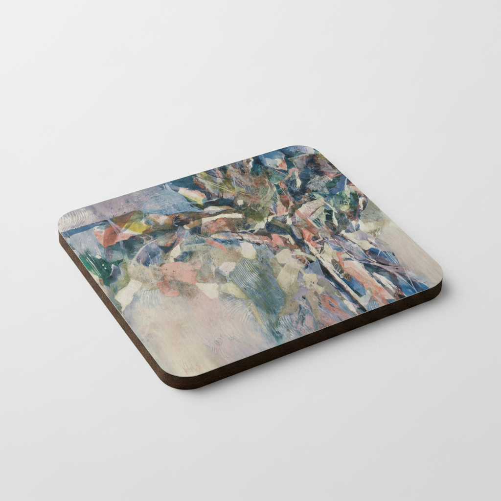 Untamed Woodland Coaster Mockup
