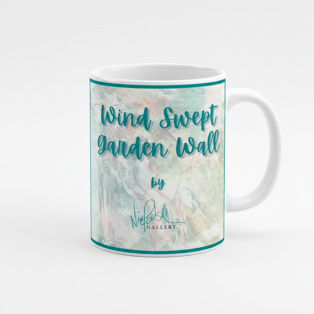 Wind Swept Garden Wall Cup Back